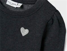 Name It dark sapphire hjerte sweatkjole